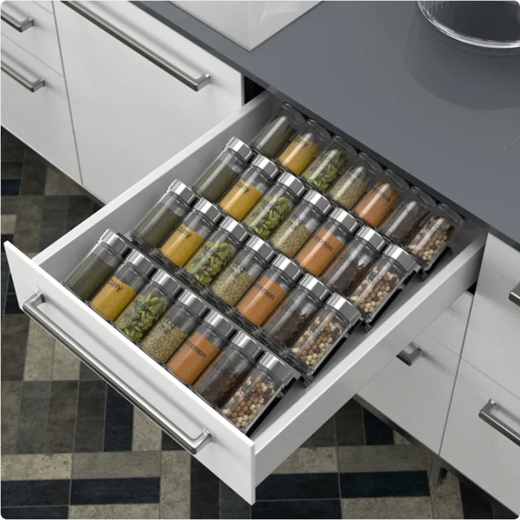 4 -tier Acrylic Drawer Organizer