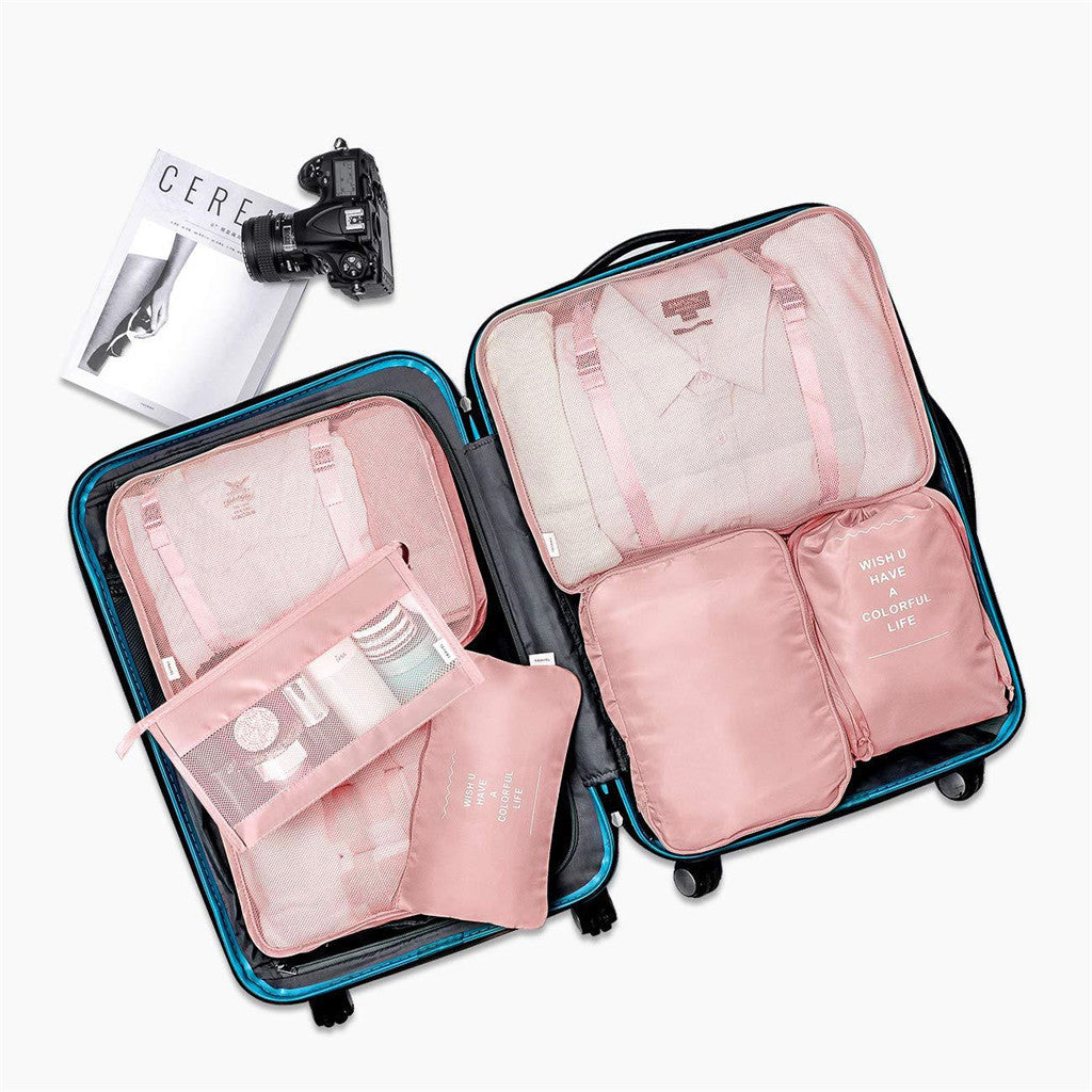 Travel Packing Organizer Bag Set