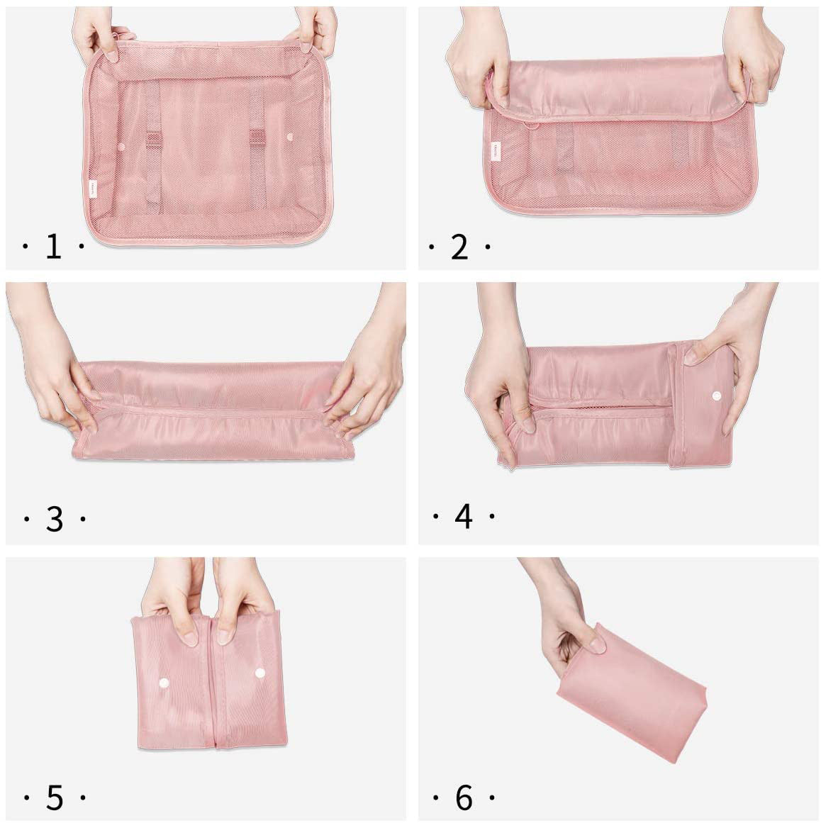 Travel Packing Organizer Bag Set